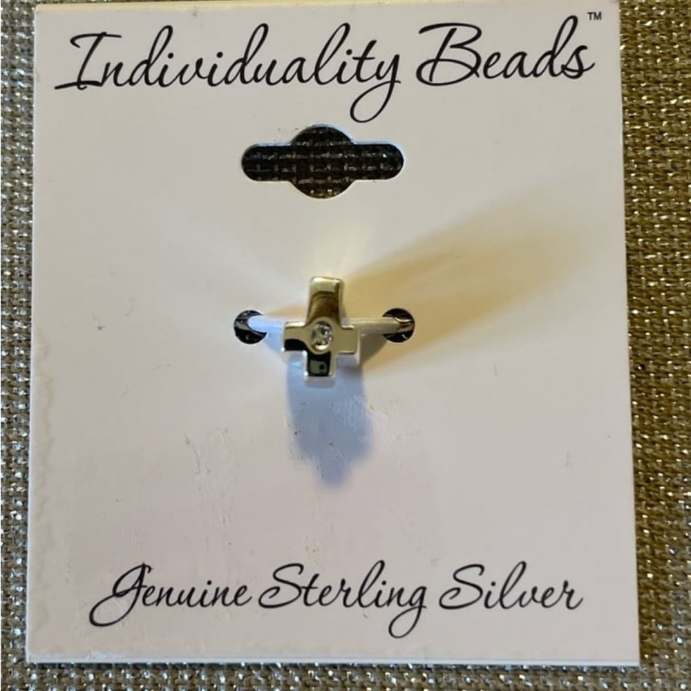 Individuality Bead-Sterling Silver
Cross